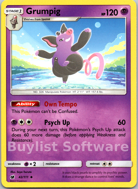 Grumpig [42/111] [Crimson Invasion]