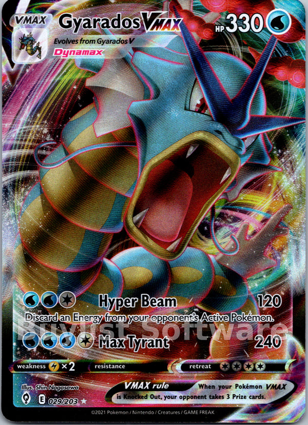 Gyarados VMAX [029/203] [Evolving Skies] Holofoil