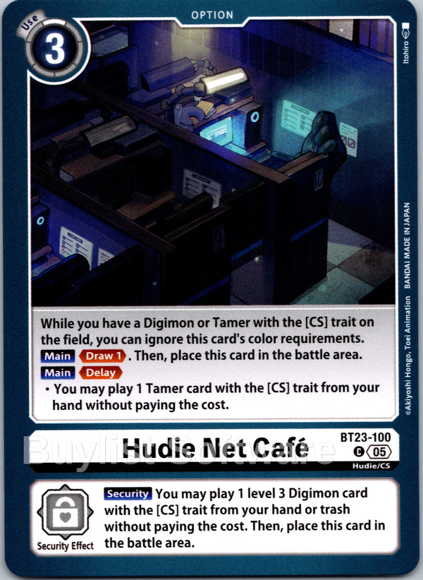 Hudie Net Cafe [BT23-100] [Hackers' Slumber]