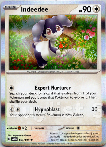Indeedee [153/198] [Scarlet & Violet Base Set] Holofoil