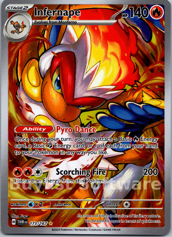 Infernape [173/167] [Twilight Masquerade] Holofoil