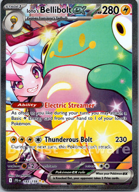 Iono's Bellibolt ex [183/159] [Journey Together] Holofoil