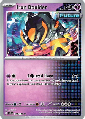 Iron Boulder [071/142] [Stellar Crown] Holofoil