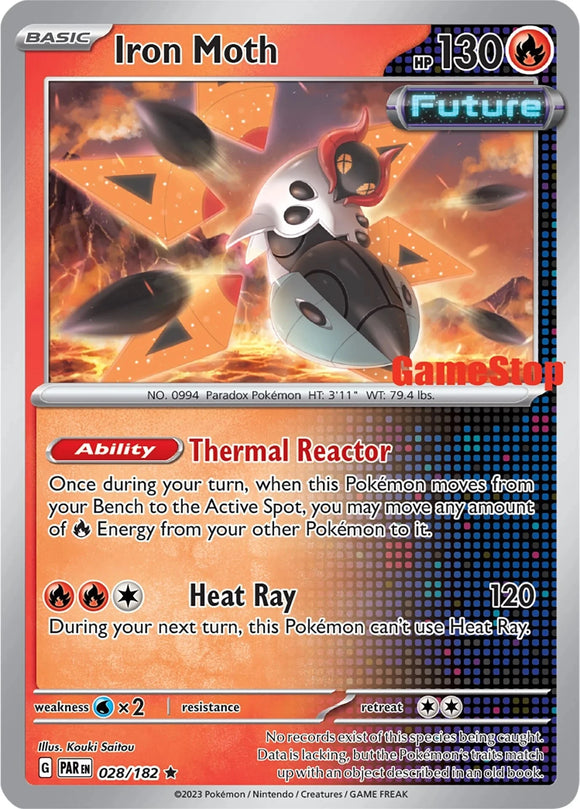 Iron Moth (Gamestop Promo) [028/182] [Paradox Rift] Reverse Holofoil