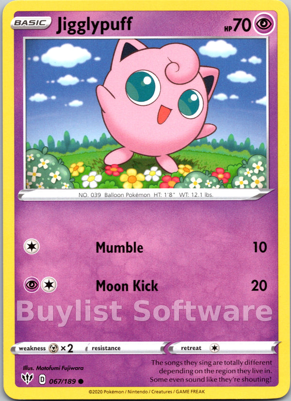 Jigglypuff [067/189] [Darkness Ablaze]