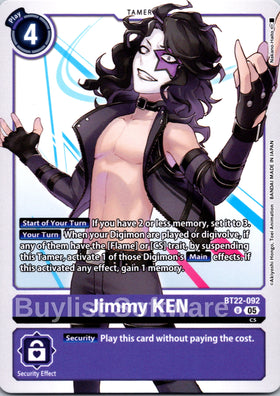 Jimmy KEN [BT22-092 U] [Cyber Eden]