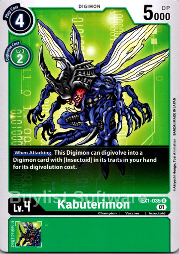 Kabuterimon [EX1-035] [Classic Collection]
