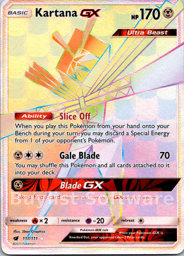 Kartana GX [117/111] [Crimson Invasion] Holofoil