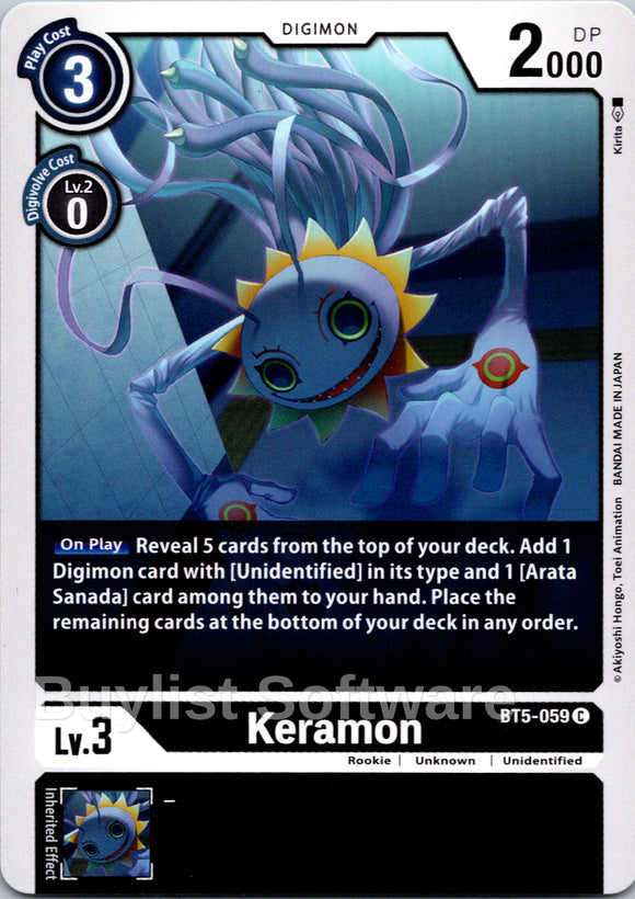 Keramon [BT5-059] [Battle of Omni]