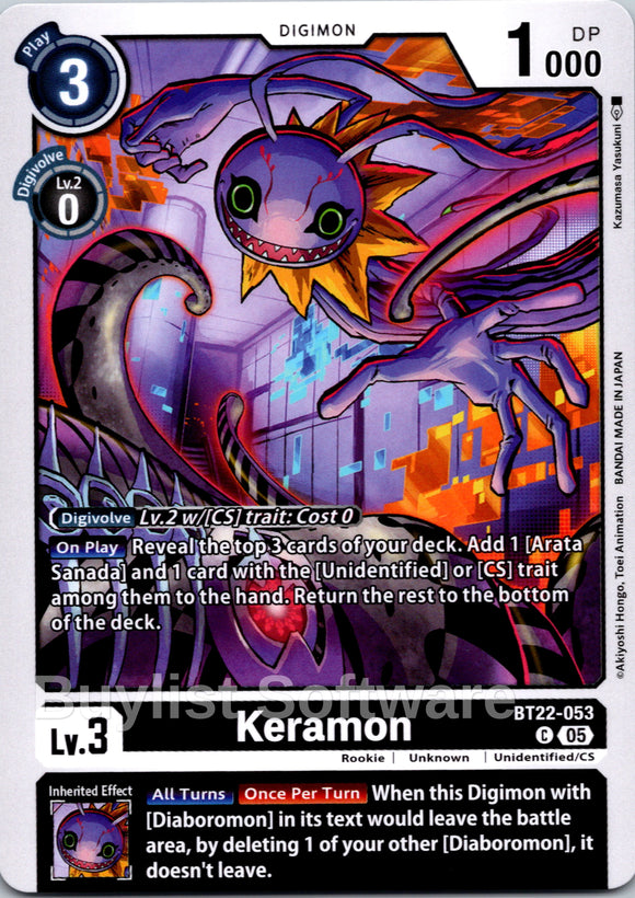 Keramon [BT22-053] [Cyber Eden]