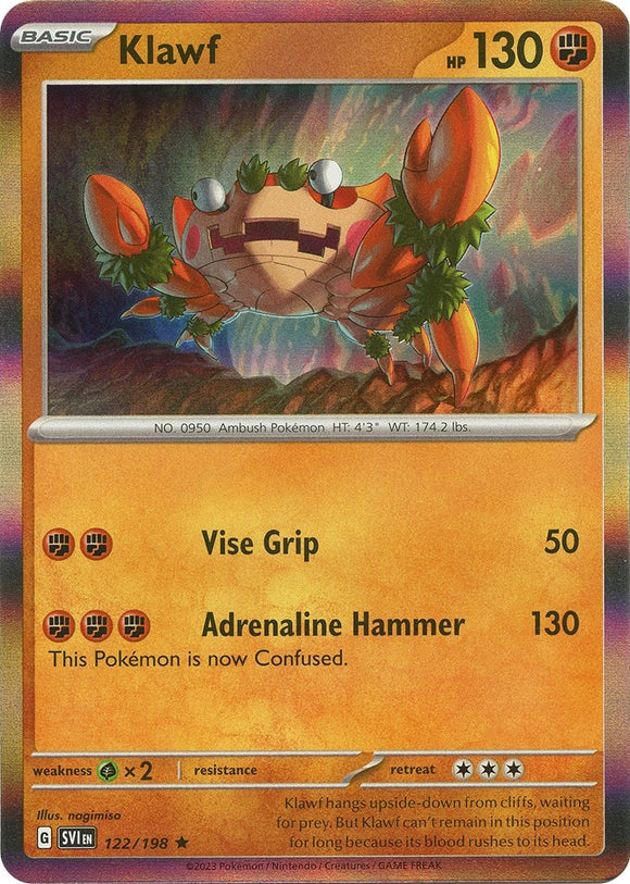 Klawf [122/198] [Scarlet & Violet Base Set] Holofoil