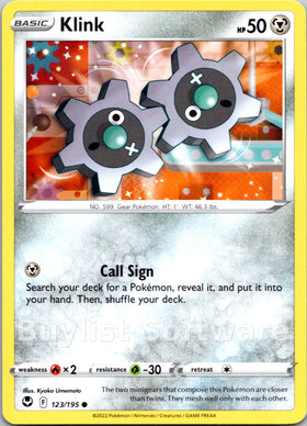Klink [123/195] [Silver Tempest]