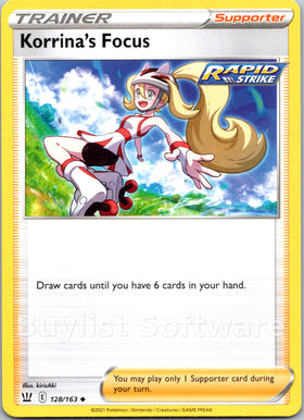 Korrina's Focus [128/163] [Battle Styles]