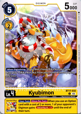 Kyubimon [BT17-032] [Secret Crisis]