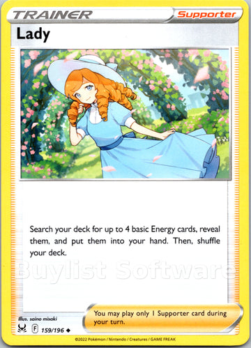 Lady [159/196] [Lost Origin]
