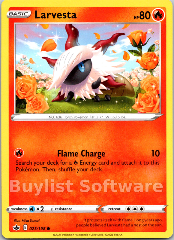 Larvesta [023/198] [Chilling Reign]