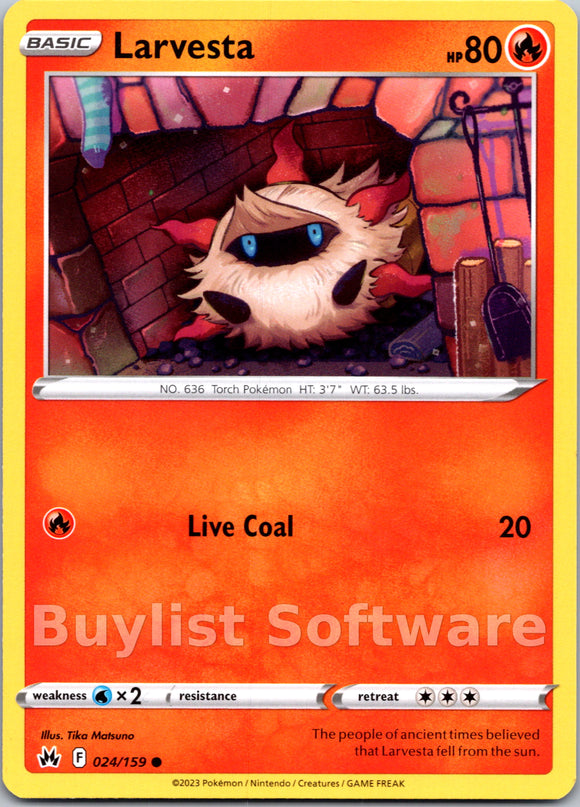 Larvesta [024/159] [Crown Zenith]