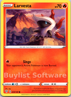 Larvesta [029/189] [Darkness Ablaze]