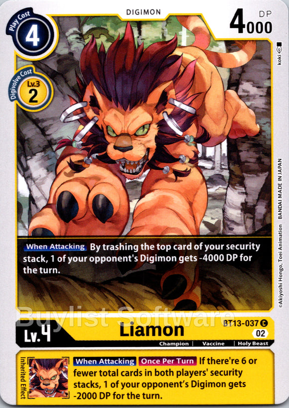 Liamon [BT13-037] [Versus Royal Knights]