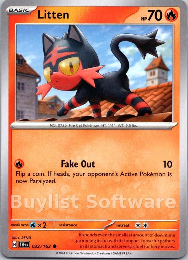 Litten [032/162] [Temporal Forces]