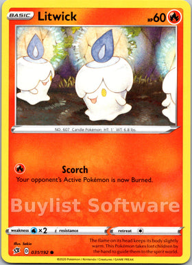 Litwick [031/192] [Rebel Clash]