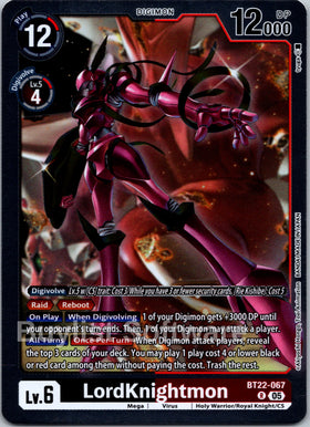 LordKnightmon [BT22-067] [Cyber Eden] Foil