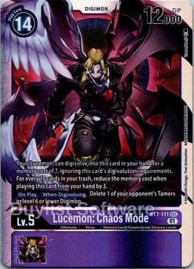 Lucemon: Chaos Mode [BT7-111] [Next Adventure] Foil