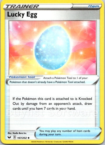 Lucky Egg [167/202] [Sword & Shield Base Set]