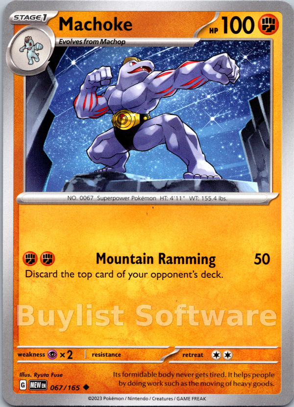 Machoke [067/165] [Scarlet & Violet 151]