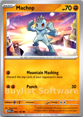 Machop [066/165] [Scarlet & Violet 151]