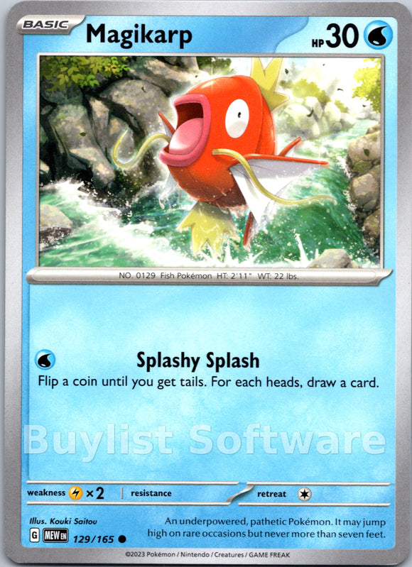 Magikarp [129/165] [Scarlet & Violet 151]