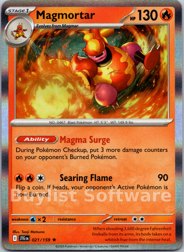 Magmortar [021/159] [Journey Together] Holofoil