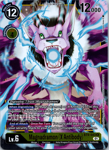 Magnadramon (X Antibody) [BT9-043] [X Record] Foil