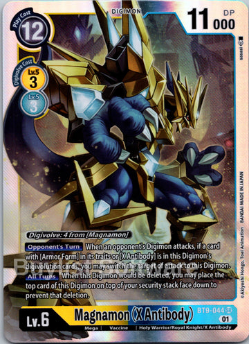Magnamon (X Antibody) [BT9-044] [X Record] Foil