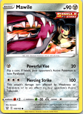 Mawile [100/163] [Battle Styles]