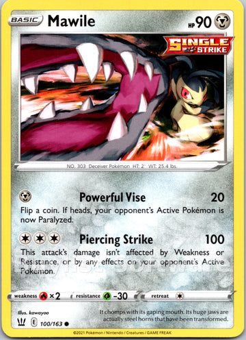 Mawile [100/163] [Battle Styles]