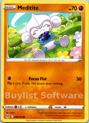 Meditite [099/196] [Lost Origin]