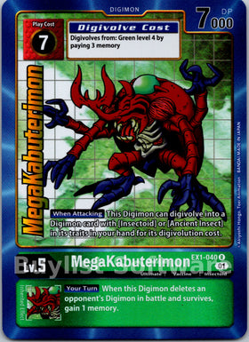 MegaKabuterimon (Alternate Art) [EX1-040] [Classic Collection] Foil