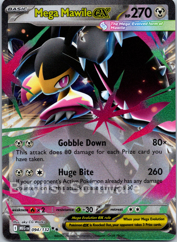 Mega Mawile ex [094/132] [Mega Evolution] Holofoil