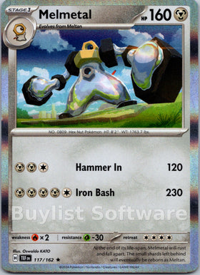 Melmetal [117/162] [Temporal Forces] Holofoil