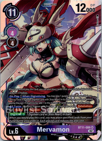 Mervamon [BT11-086] [Dimensional Phase] Foil