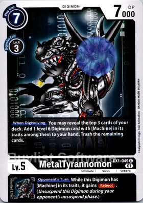 MetalTyrannomon [EX1-049] [Classic Collection]