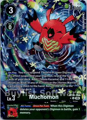 Muchomon (Box Topper) [BT24-044] [Time Stranger] Foil