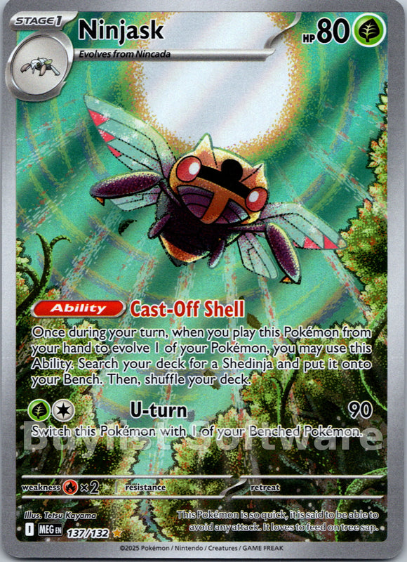 Ninjask [137/132] [Mega Evolution] Holofoil