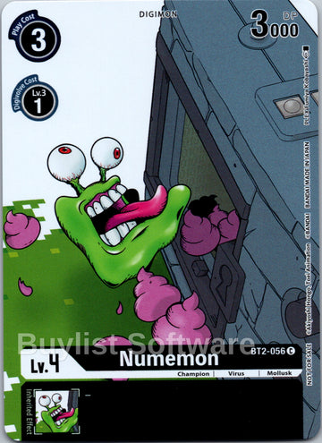 Numemon (25th Special Memorial Pack) [BT2-056] [Release Special Booster 1.0] Foil