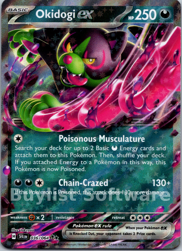 Okidogi ex [036/064] [Shrouded Fable] Holofoil
