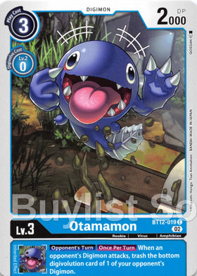 Otamamon [BT12-019] [Across Time]
