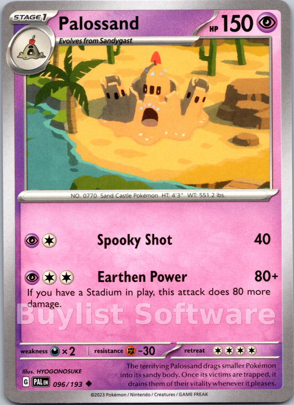 Palossand [096/193] [Paldea Evolved]
