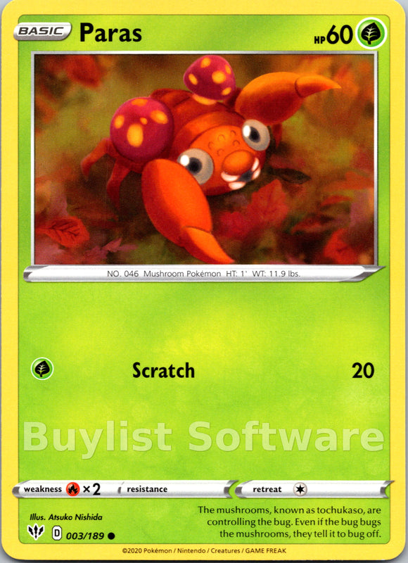 Paras [003/189] [Darkness Ablaze]