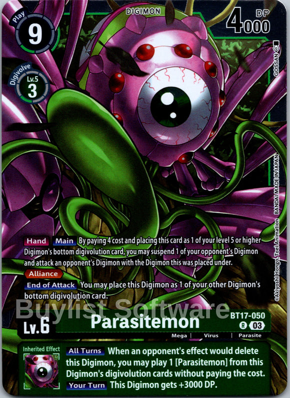 Parasitemon [BT17-050] [Secret Crisis] Foil